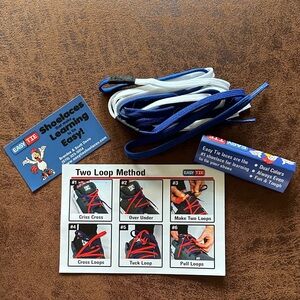 Easy Tie Dual Color Shoelaces